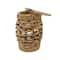 7.75" Natural Brown Woven Lantern by Celebrate It™